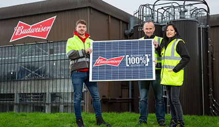 We're pushing towards 100% renewable electricity with the largest unsubsidized renewable solar deal in UK history