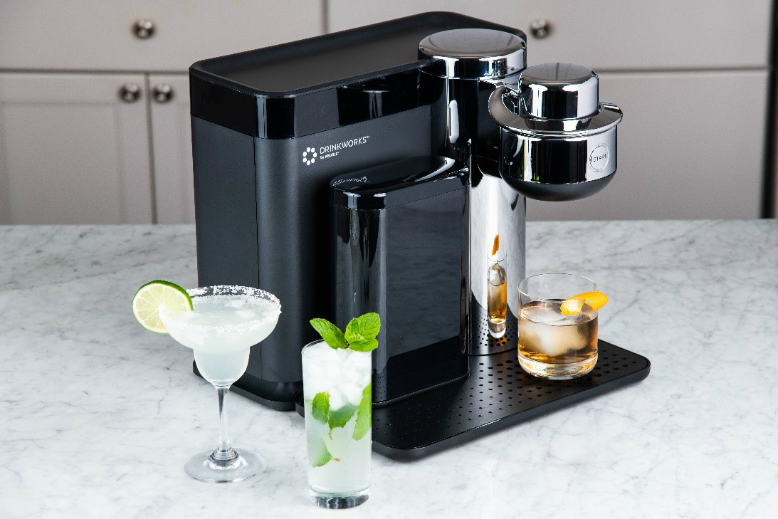 Drinkworks Home Bar By Keurig, Drink Maker, Brews Wine, Cider, Beer, and  Mixes Cocktails, Pods Sold Separately, Black 