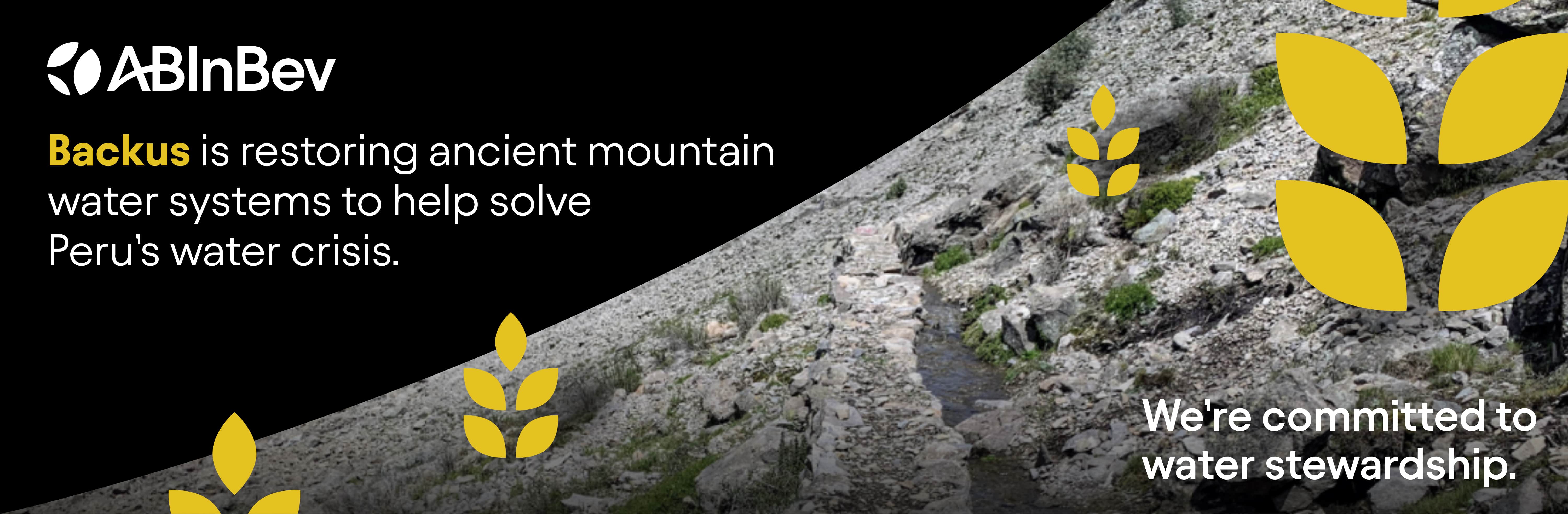 Local brewer Backus and partners restoring ancient mountain water systems to help solve Peru’s water crisis
