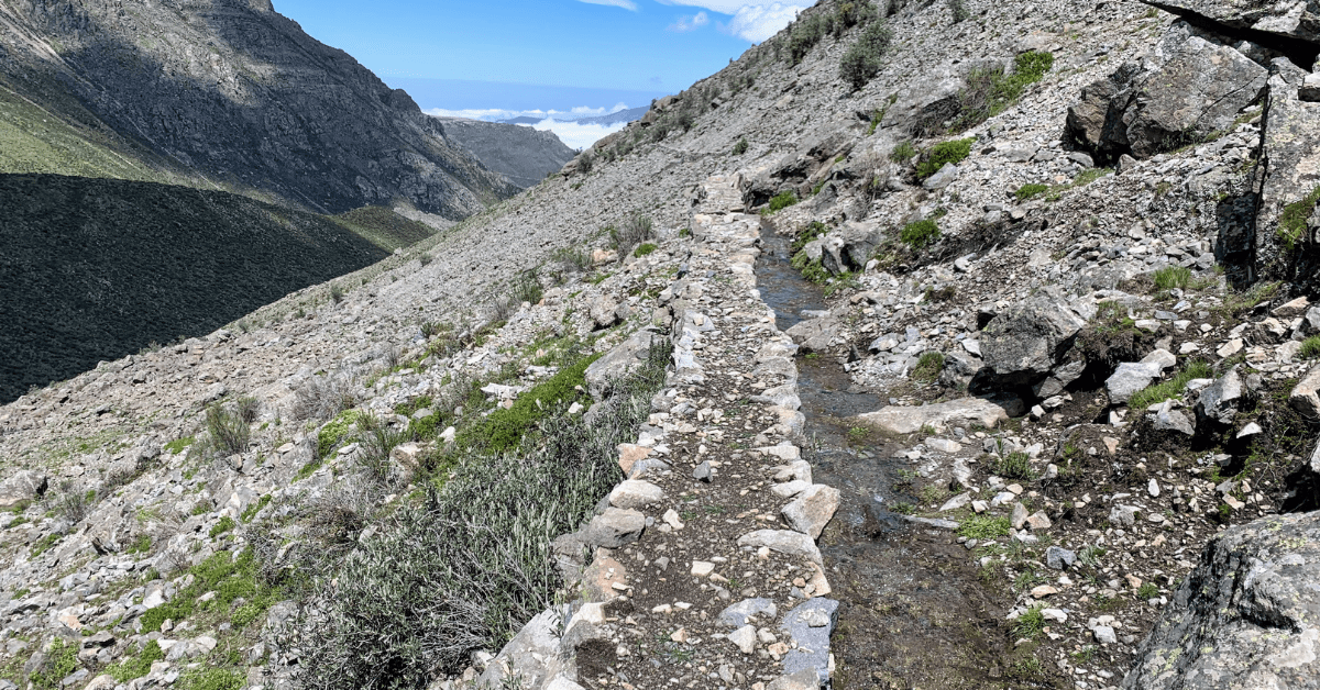 A picture containing outdoor, rock, mountain, nature Description automatically generated