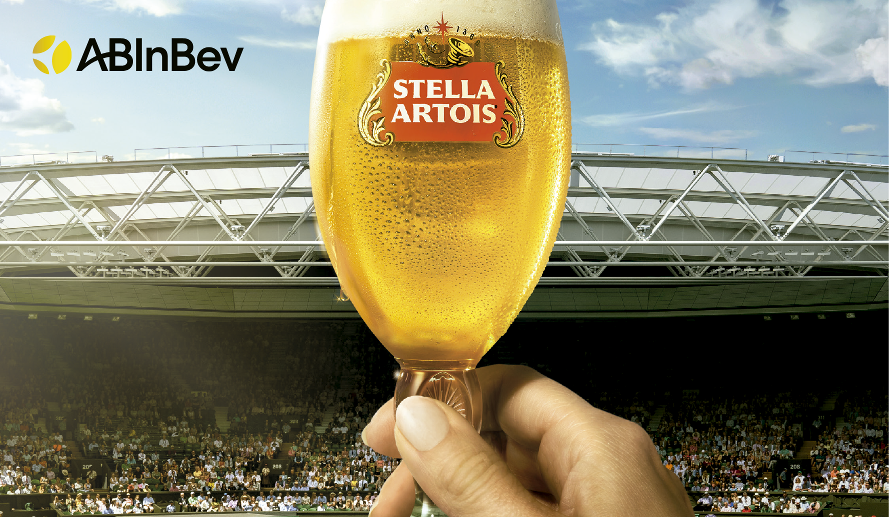 Stella Artois returns to Wimbledon as the Official Beer Partner