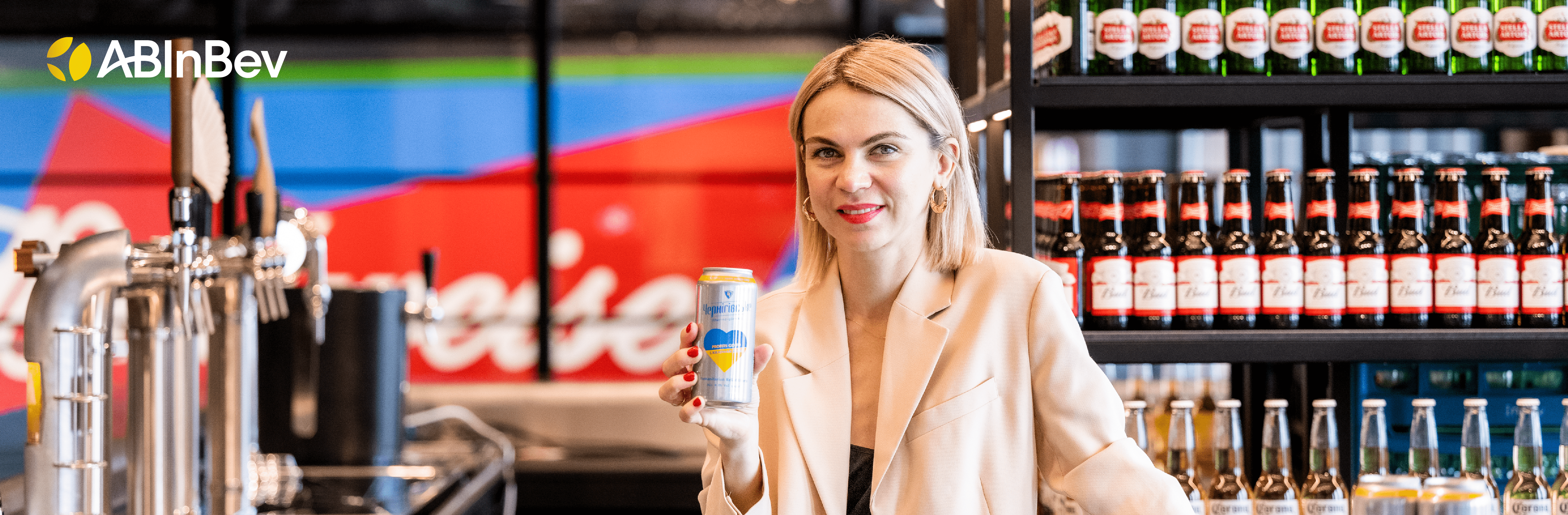 Anna Rudenko is helping AB InBev support humanitarian relief