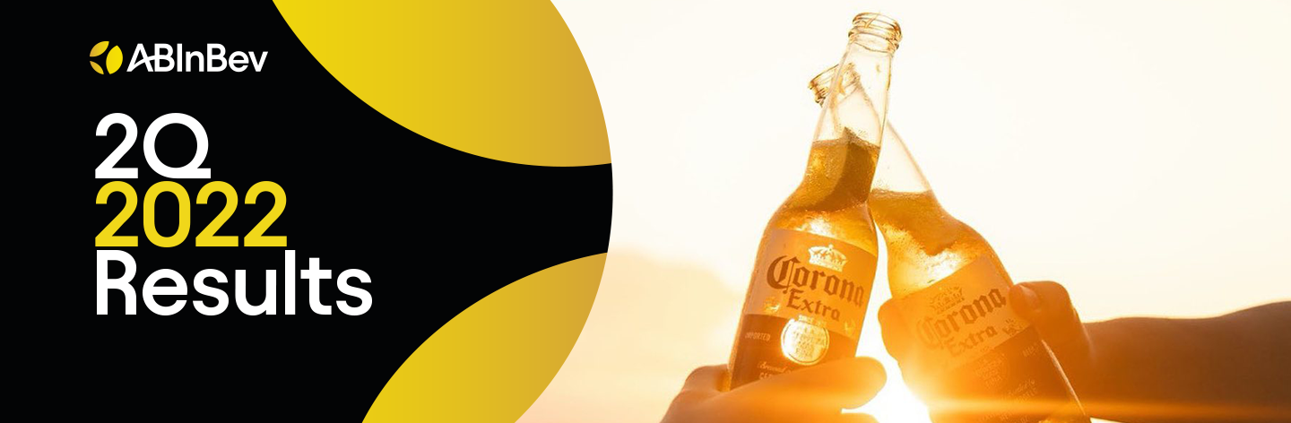 Anheuser-Busch InBev Reports Second Quarter 2022 Results