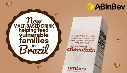 Ambev’s new beverage a ‘world changing idea’ helping address food insecurity in Brazil