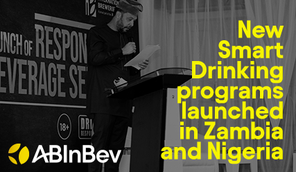 AB InBev Foundation, local brewers, experts and governments launch programs to reduce harmful drinking in Nigeria and Zambia