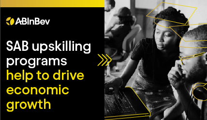 The South African Breweries upskilling programs addressing unemployment, helping drive economic growth